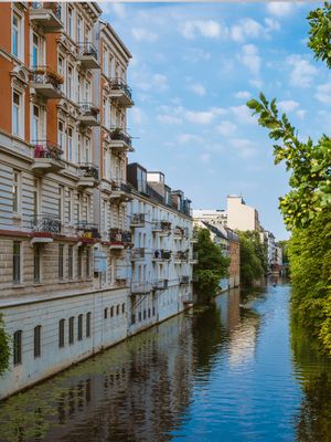 Stadtführung Hamburg: Eppendorf Alsterkanal