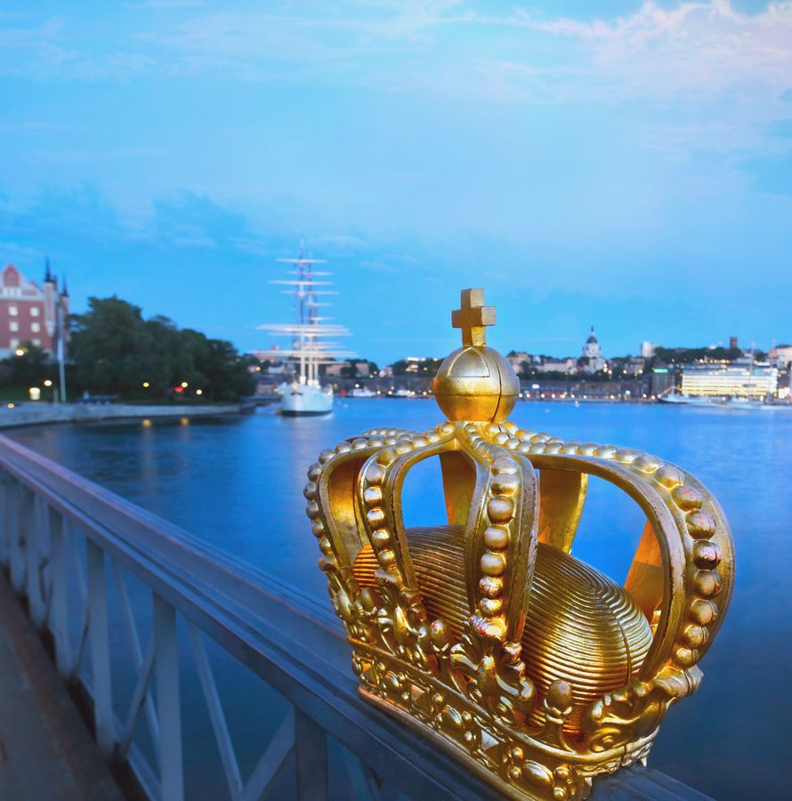 Stadtführung Stockholm: Die Krone, Wahrzeichen der Stadt